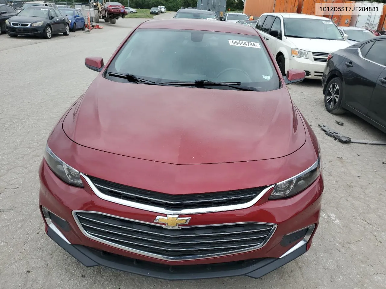 2018 Chevrolet Malibu Lt VIN: 1G1ZD5ST7JF284881 Lot: 66444794