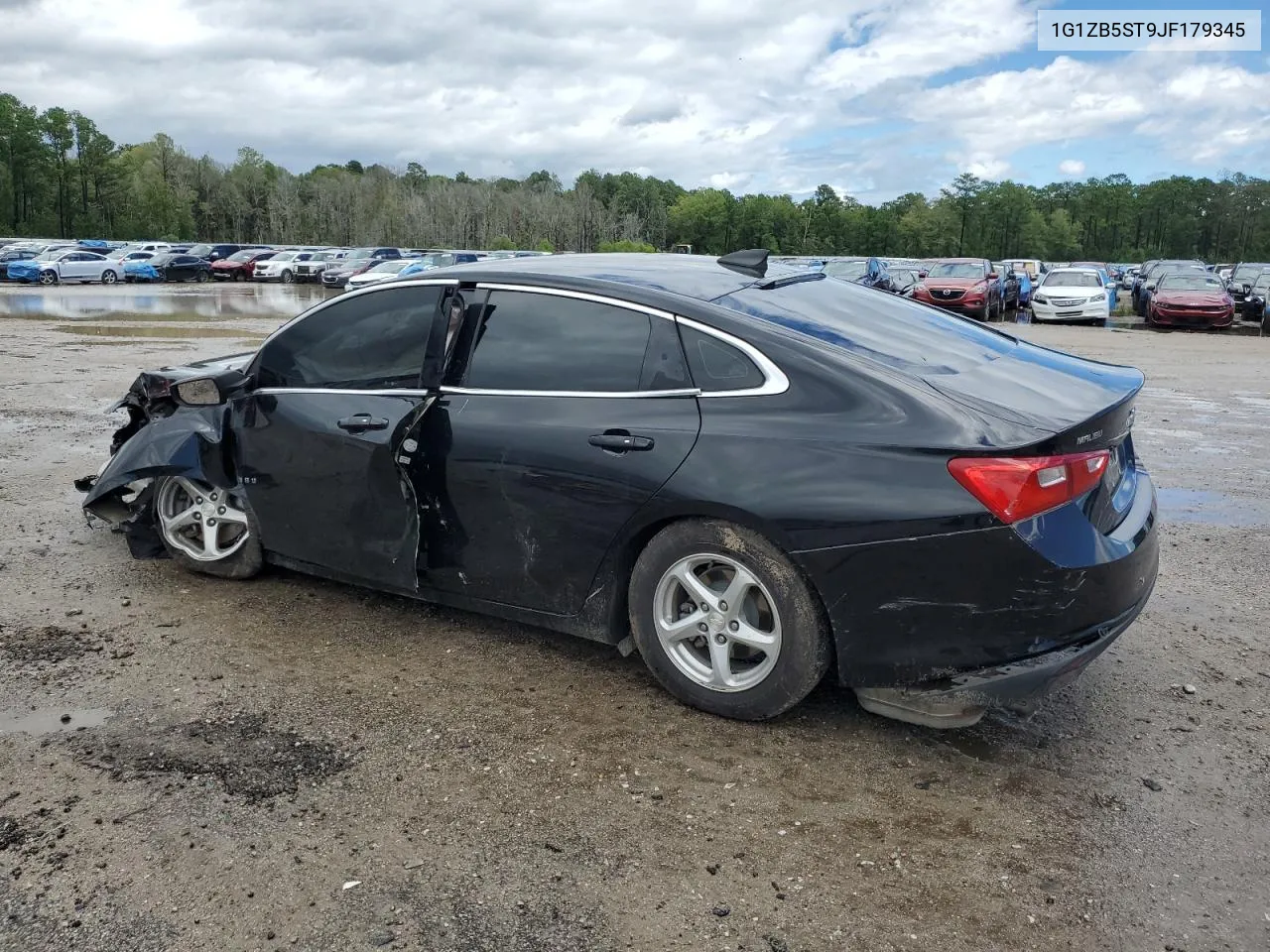 1G1ZB5ST9JF179345 2018 Chevrolet Malibu Ls