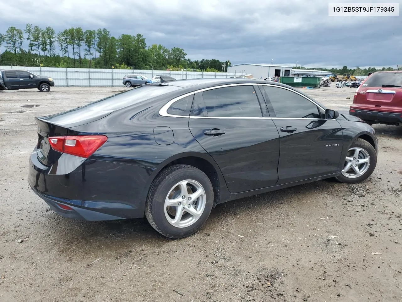 2018 Chevrolet Malibu Ls VIN: 1G1ZB5ST9JF179345 Lot: 66516104