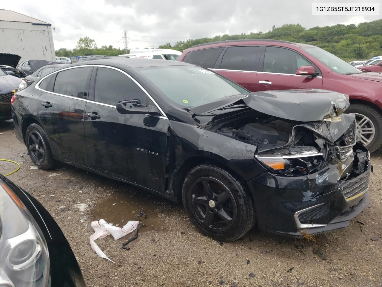 2018 Chevrolet Malibu Ls VIN: 1G1ZB5ST5JF218934 Lot: 66570754