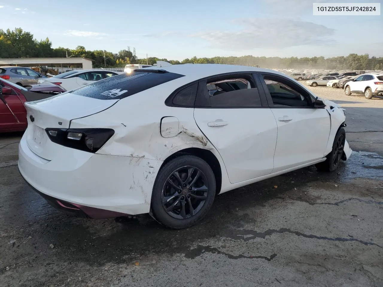 2018 Chevrolet Malibu Lt VIN: 1G1ZD5ST5JF242824 Lot: 66595854