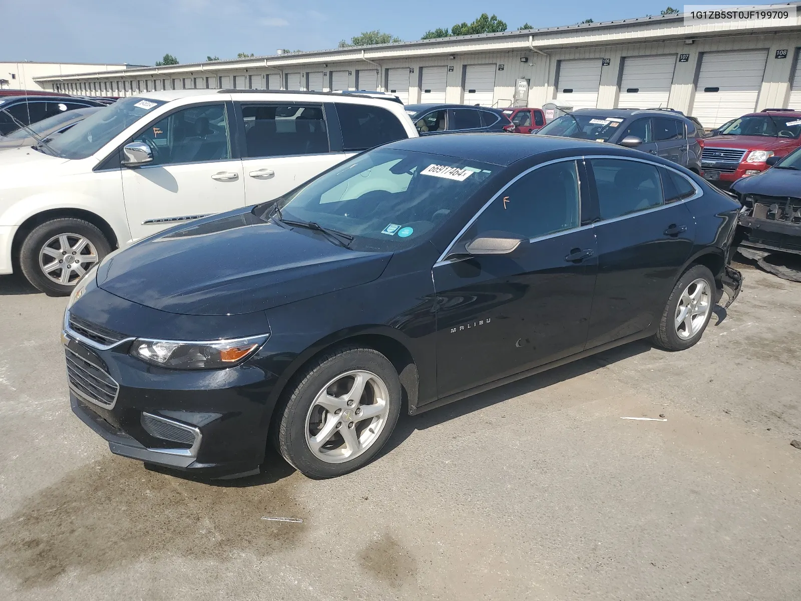 1G1ZB5ST0JF199709 2018 Chevrolet Malibu Ls