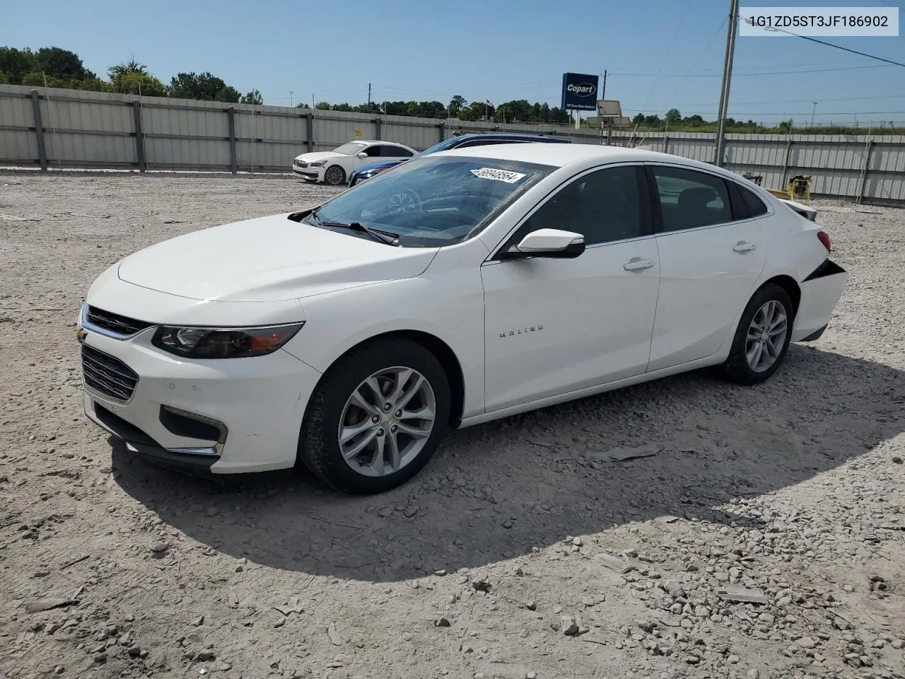 1G1ZD5ST3JF186902 2018 Chevrolet Malibu Lt