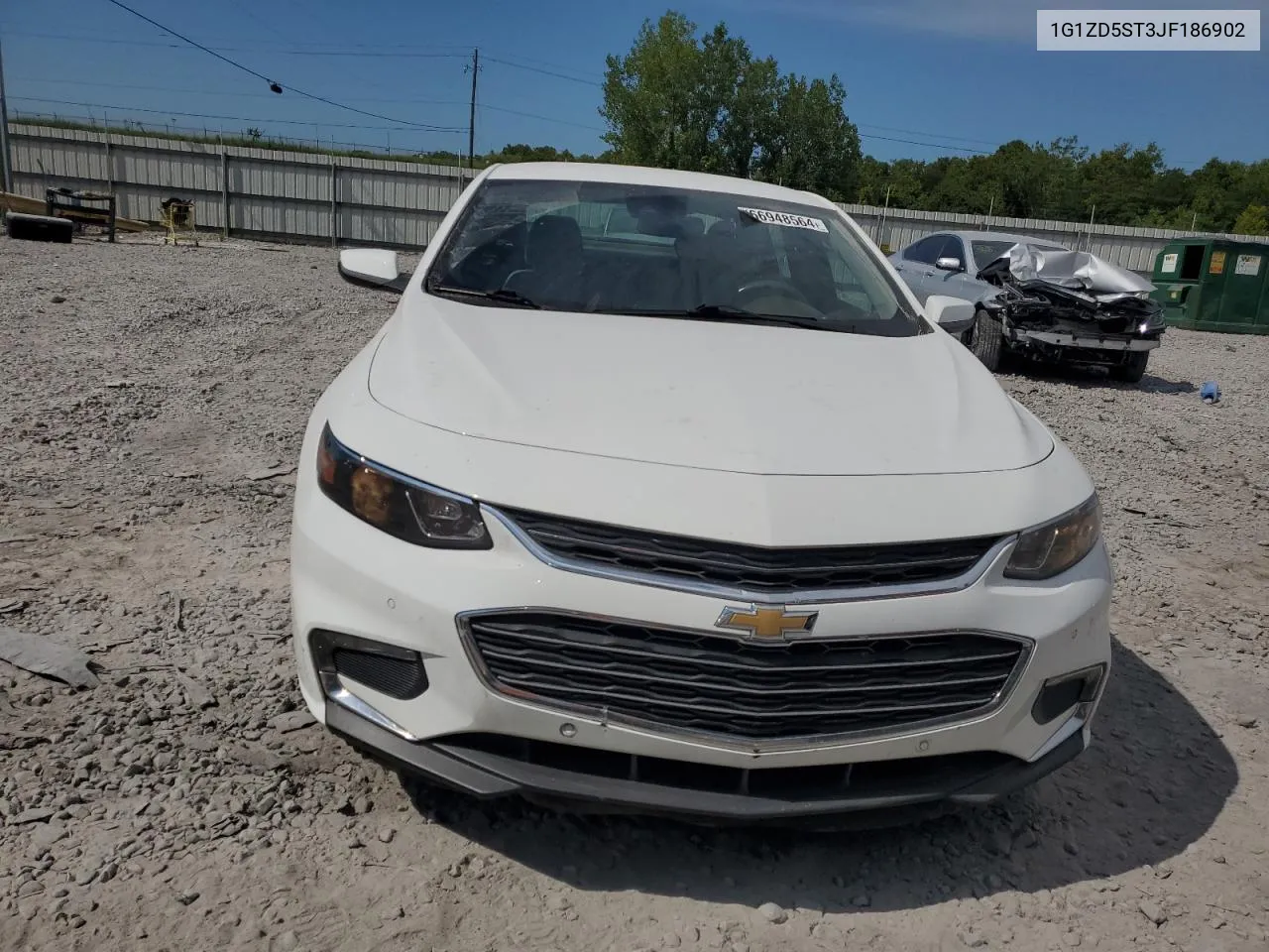 2018 Chevrolet Malibu Lt VIN: 1G1ZD5ST3JF186902 Lot: 66948564