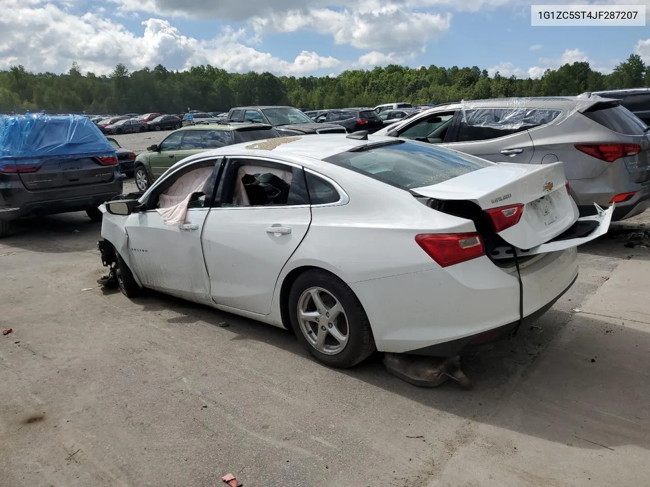 2018 Chevrolet Malibu Ls VIN: 1G1ZC5ST4JF287207 Lot: 66970554