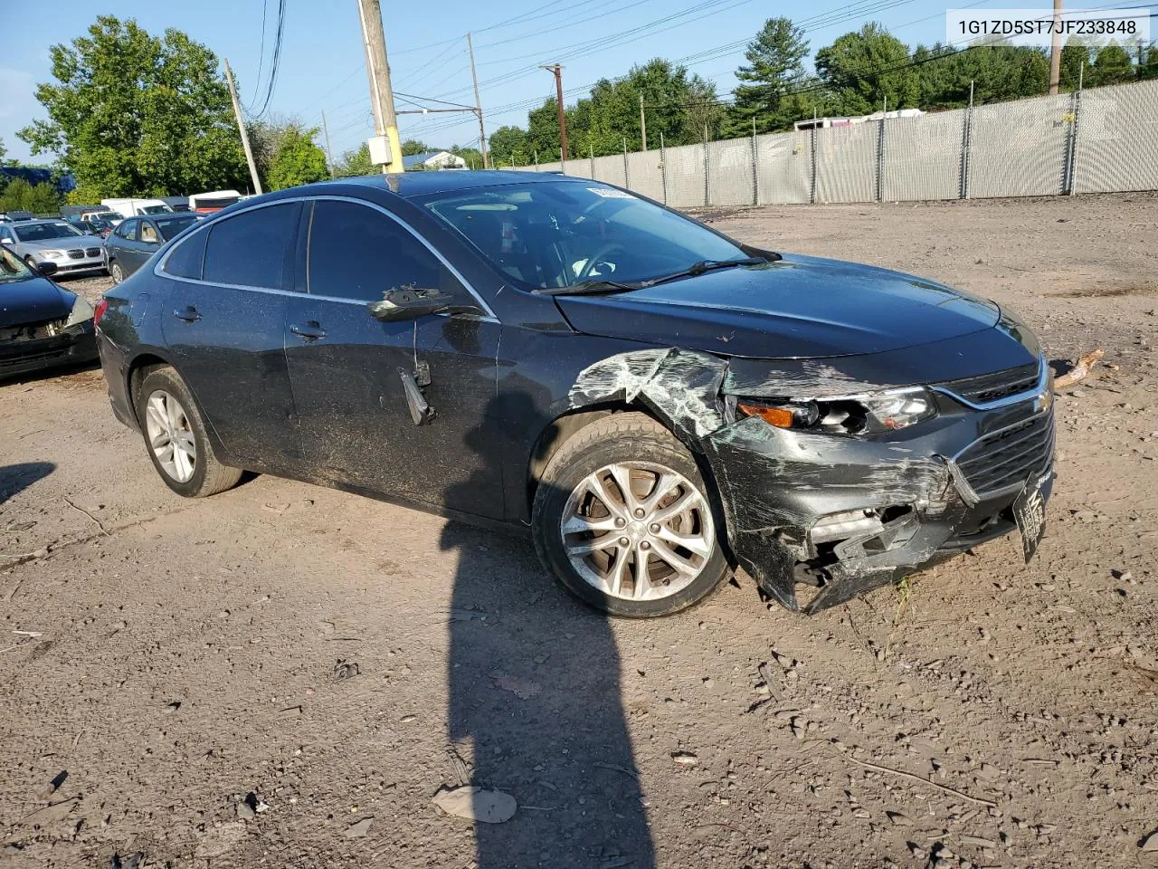 2018 Chevrolet Malibu Lt VIN: 1G1ZD5ST7JF233848 Lot: 67211574