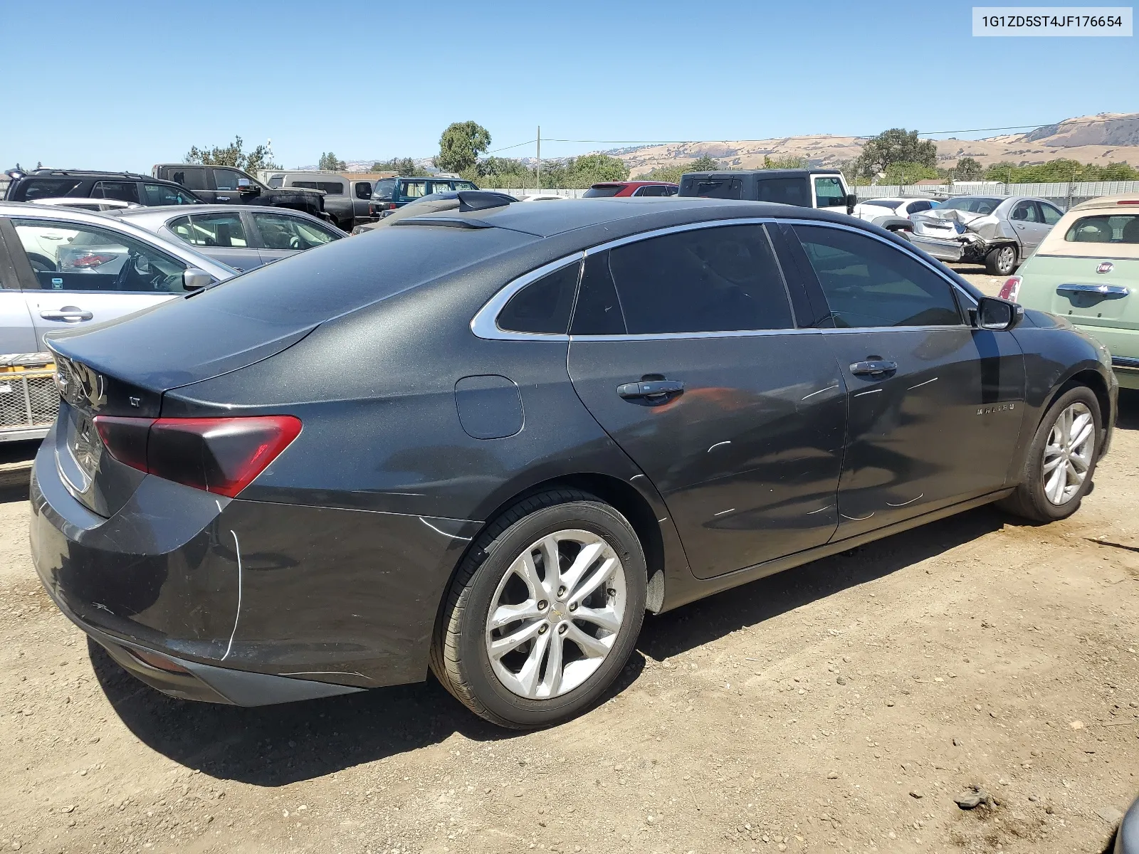 1G1ZD5ST4JF176654 2018 Chevrolet Malibu Lt