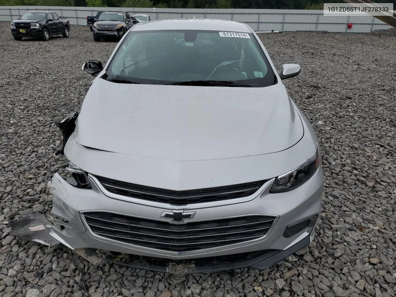 1G1ZD5ST1JF278333 2018 Chevrolet Malibu Lt