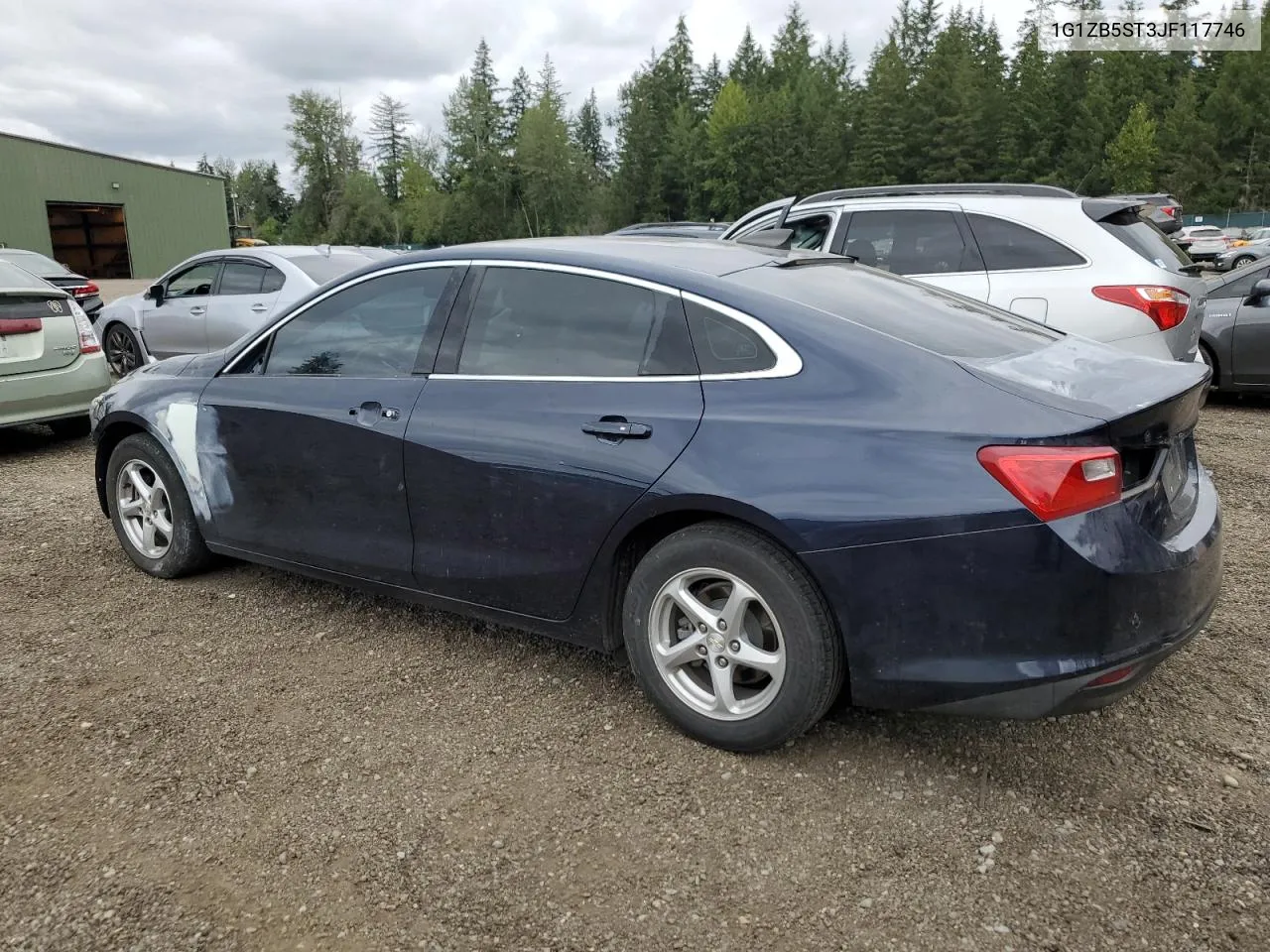 2018 Chevrolet Malibu Ls VIN: 1G1ZB5ST3JF117746 Lot: 67344954