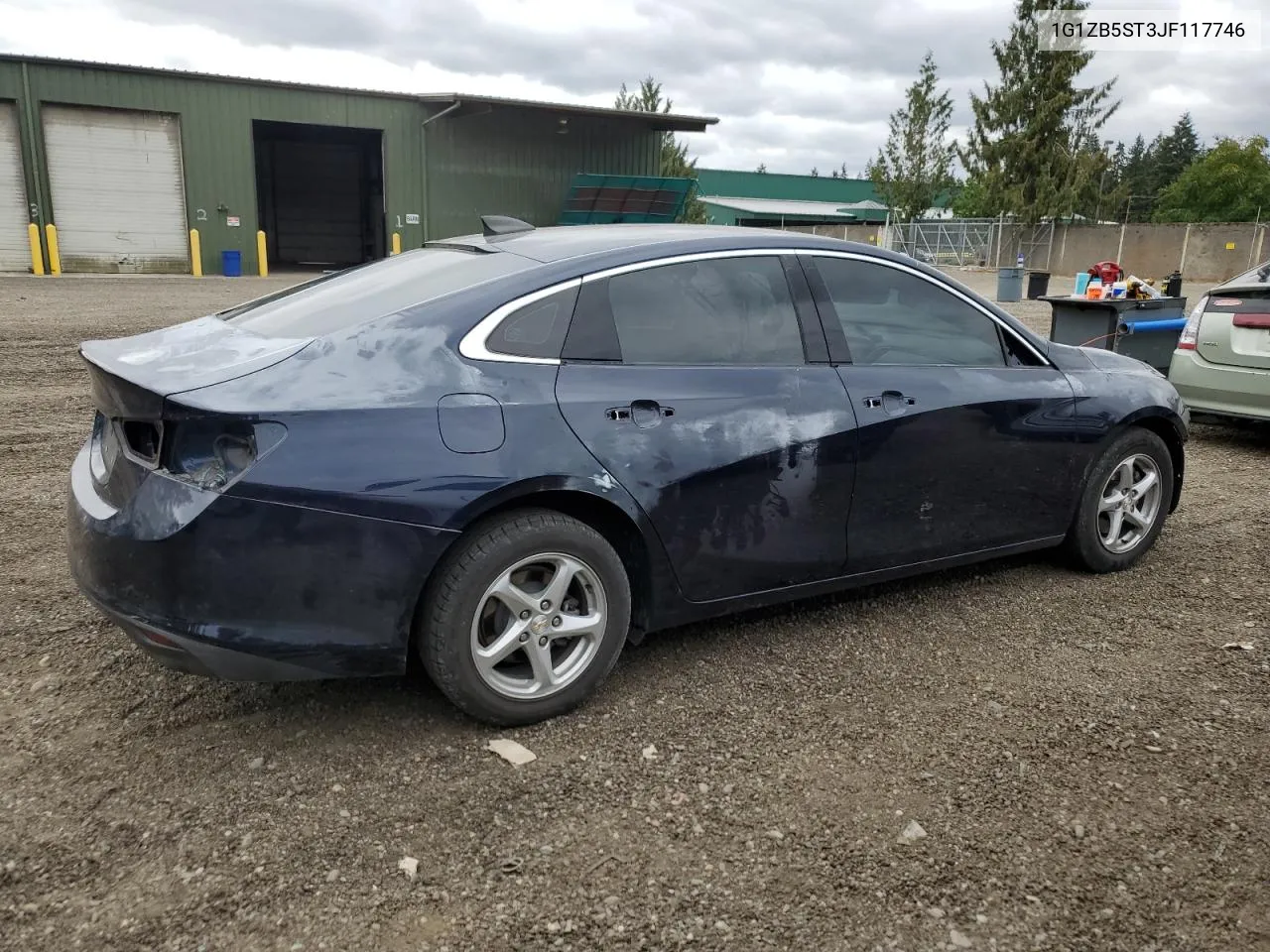 2018 Chevrolet Malibu Ls VIN: 1G1ZB5ST3JF117746 Lot: 67344954