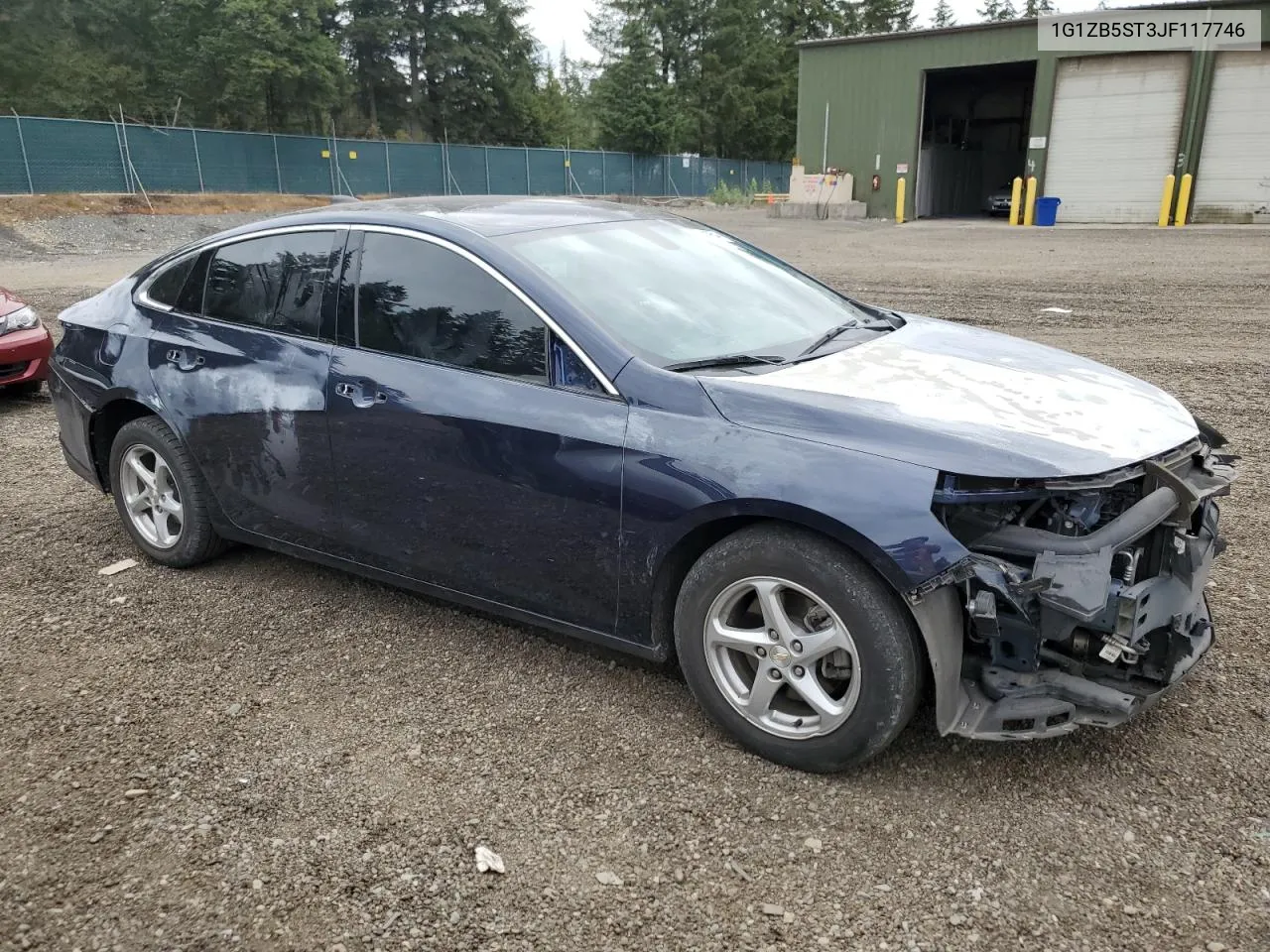 2018 Chevrolet Malibu Ls VIN: 1G1ZB5ST3JF117746 Lot: 67344954