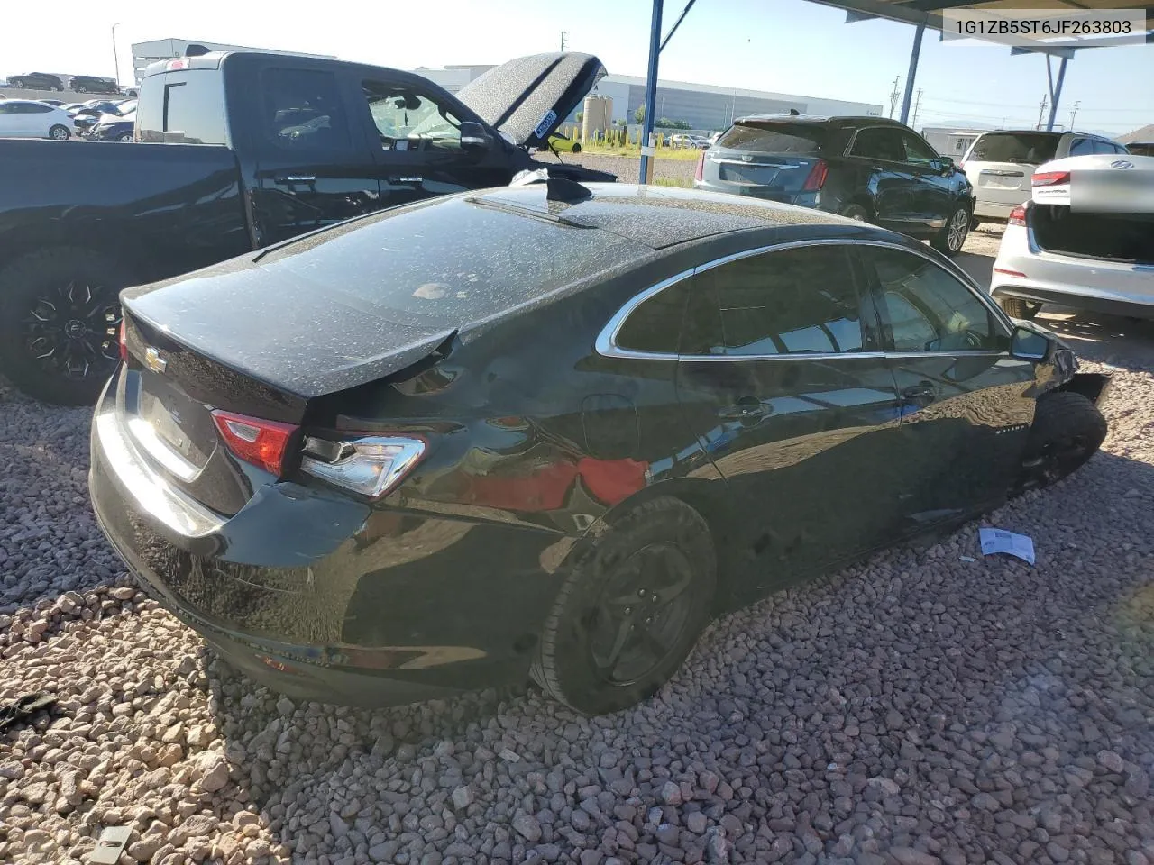 2018 Chevrolet Malibu Ls VIN: 1G1ZB5ST6JF263803 Lot: 67502884