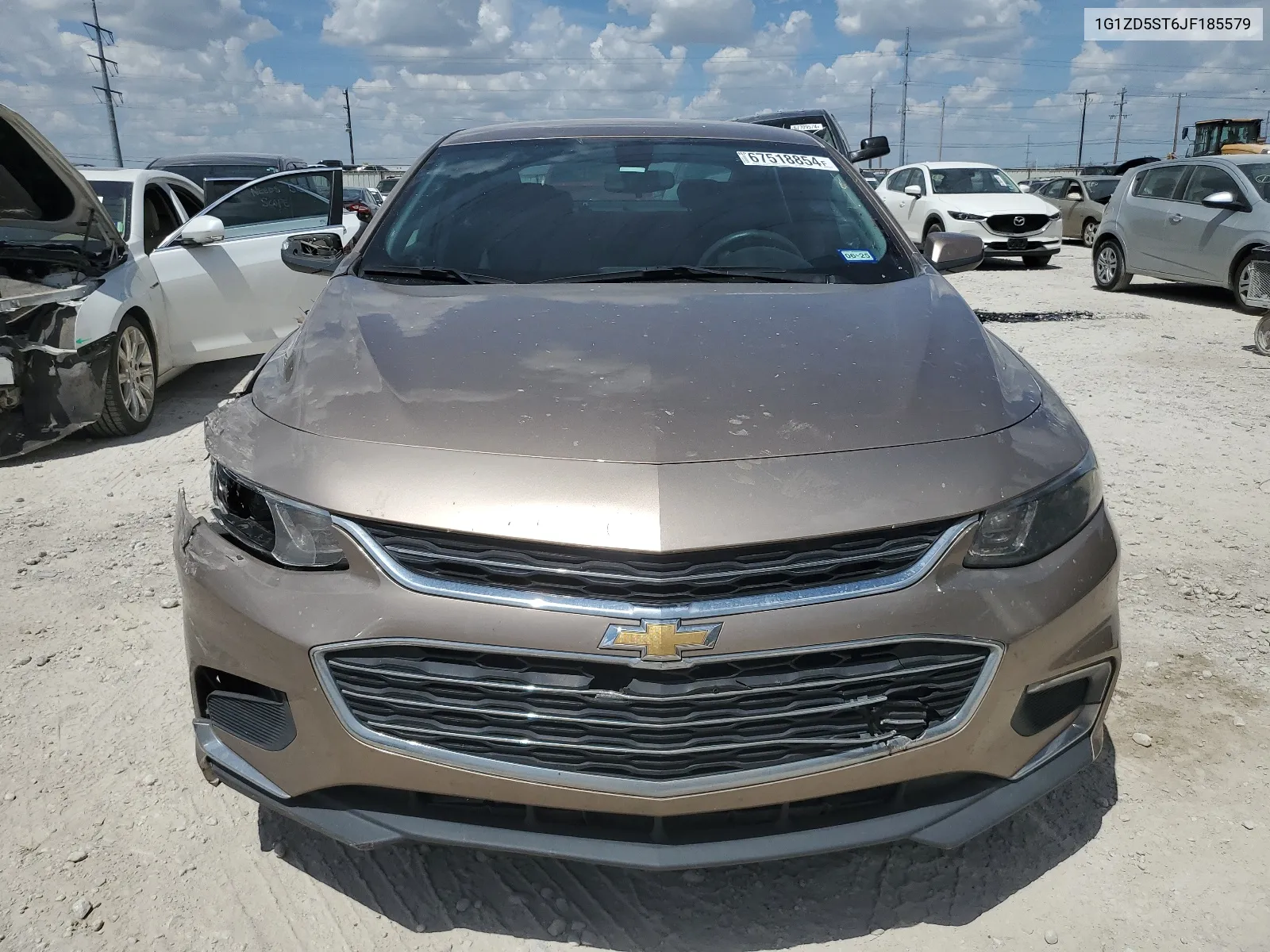 1G1ZD5ST6JF185579 2018 Chevrolet Malibu Lt