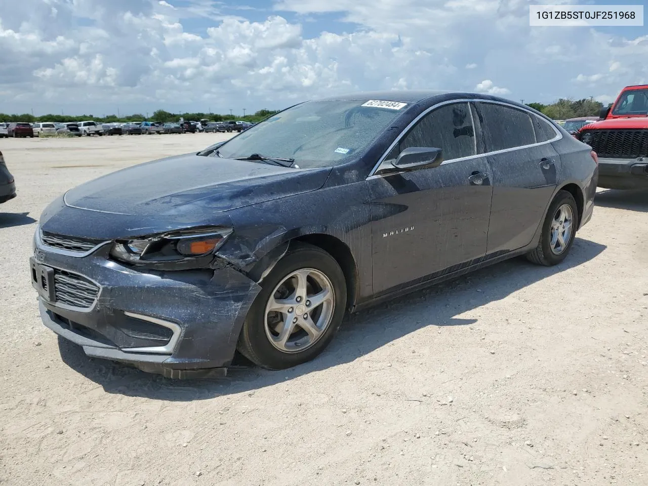 2018 Chevrolet Malibu Ls VIN: 1G1ZB5ST0JF251968 Lot: 67600084