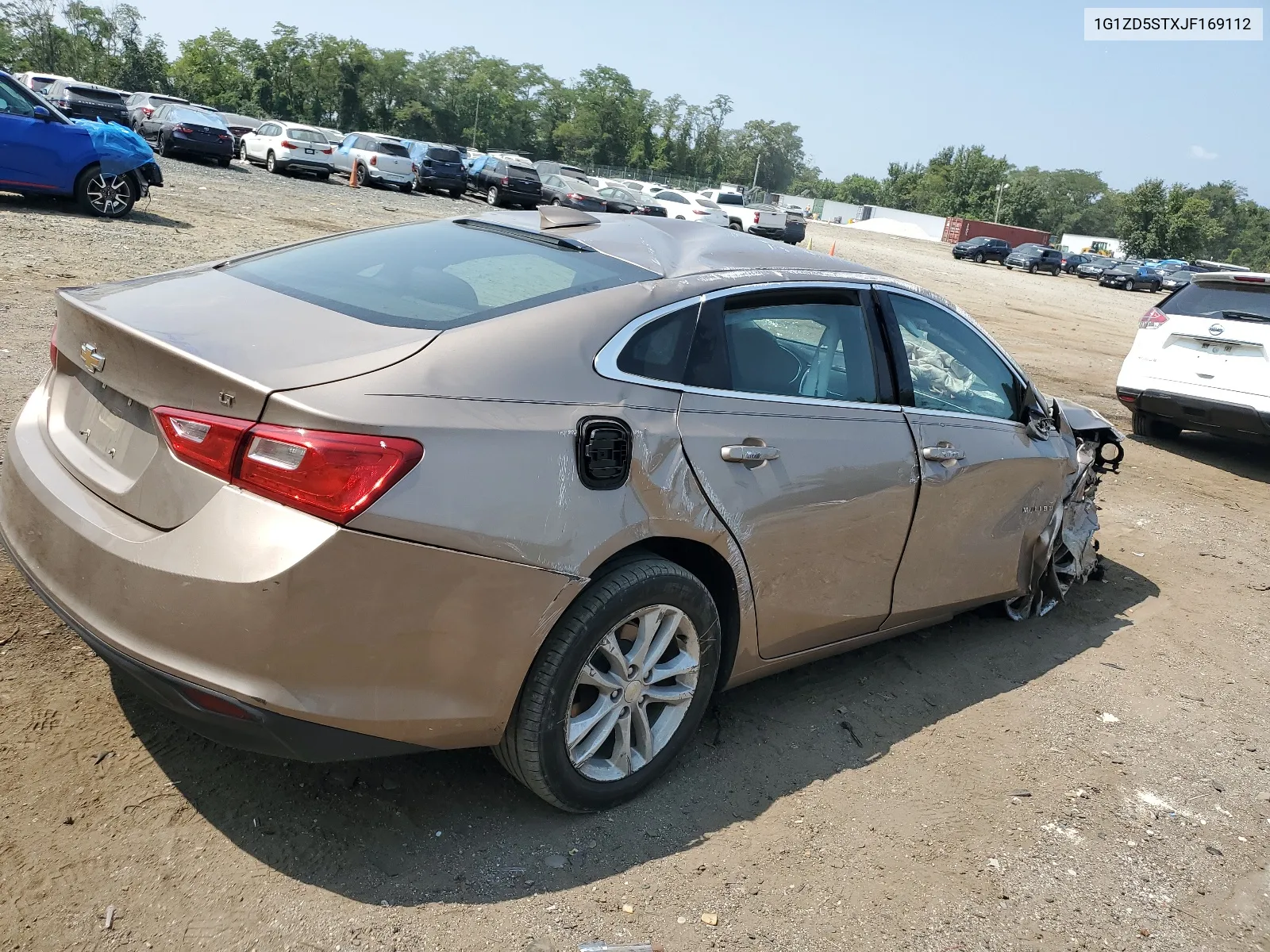 2018 Chevrolet Malibu Lt VIN: 1G1ZD5STXJF169112 Lot: 67654744