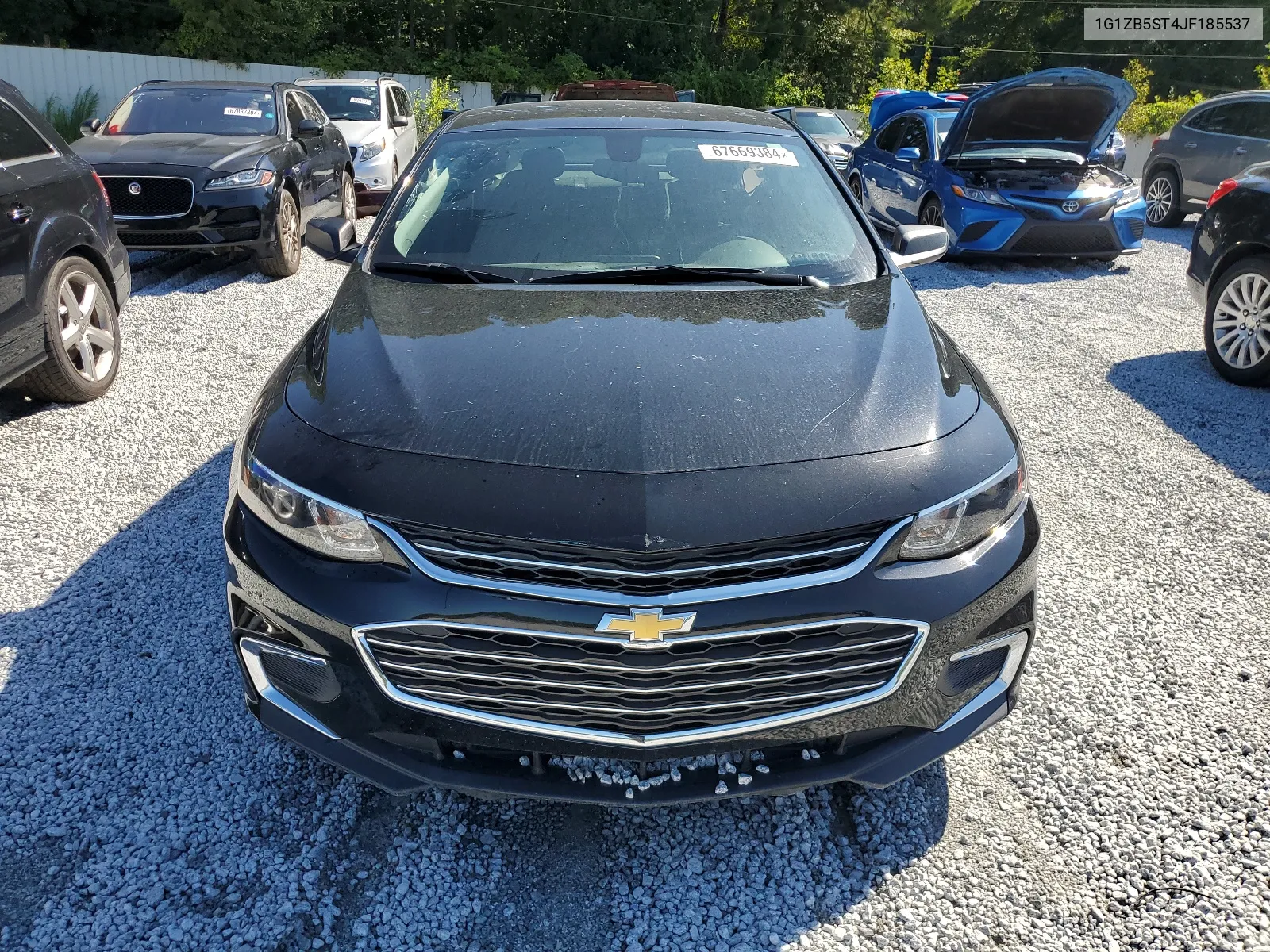 2018 Chevrolet Malibu Ls VIN: 1G1ZB5ST4JF185537 Lot: 67669384