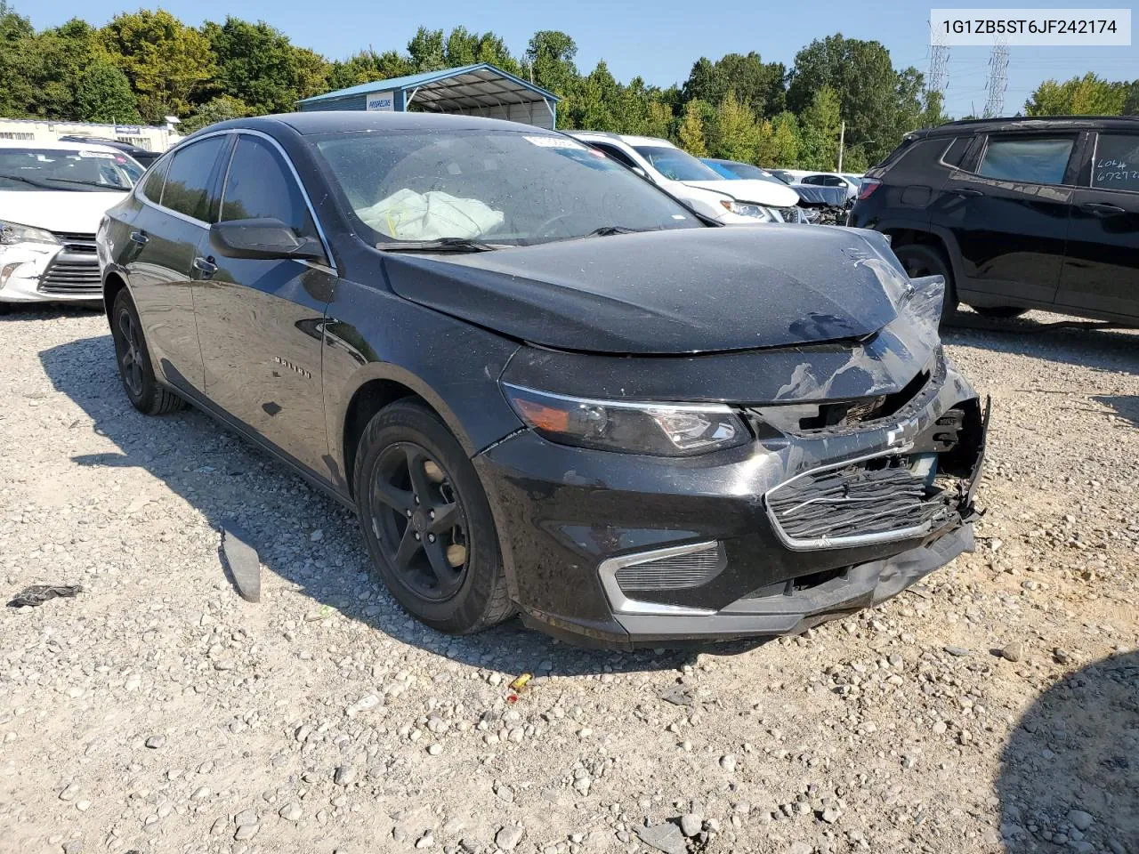 1G1ZB5ST6JF242174 2018 Chevrolet Malibu Ls