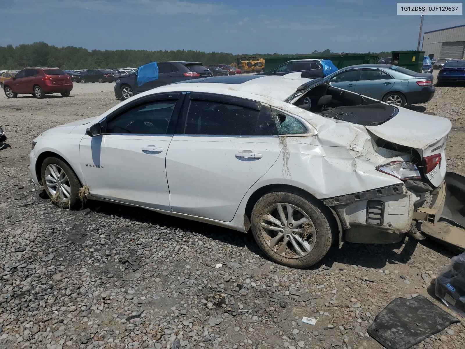 1G1ZD5ST0JF129637 2018 Chevrolet Malibu Lt