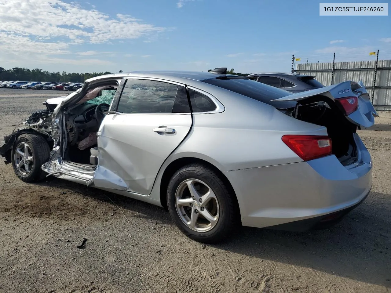 1G1ZC5ST1JF246260 2018 Chevrolet Malibu Ls