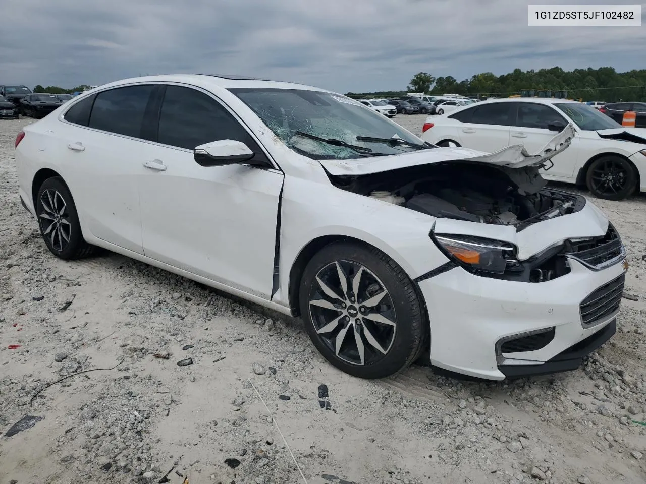 2018 Chevrolet Malibu Lt VIN: 1G1ZD5ST5JF102482 Lot: 68181524