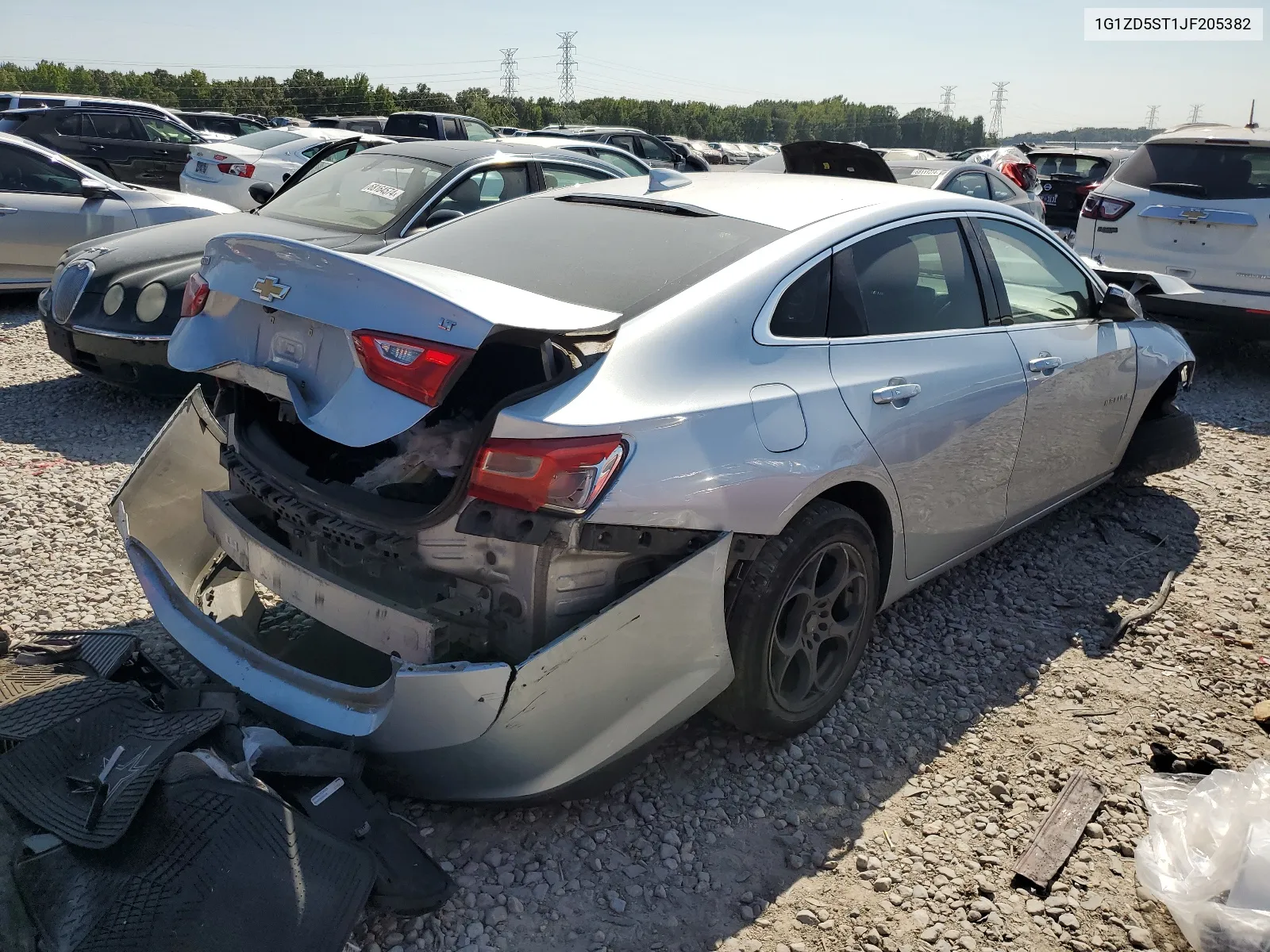 2018 Chevrolet Malibu Lt VIN: 1G1ZD5ST1JF205382 Lot: 68245794