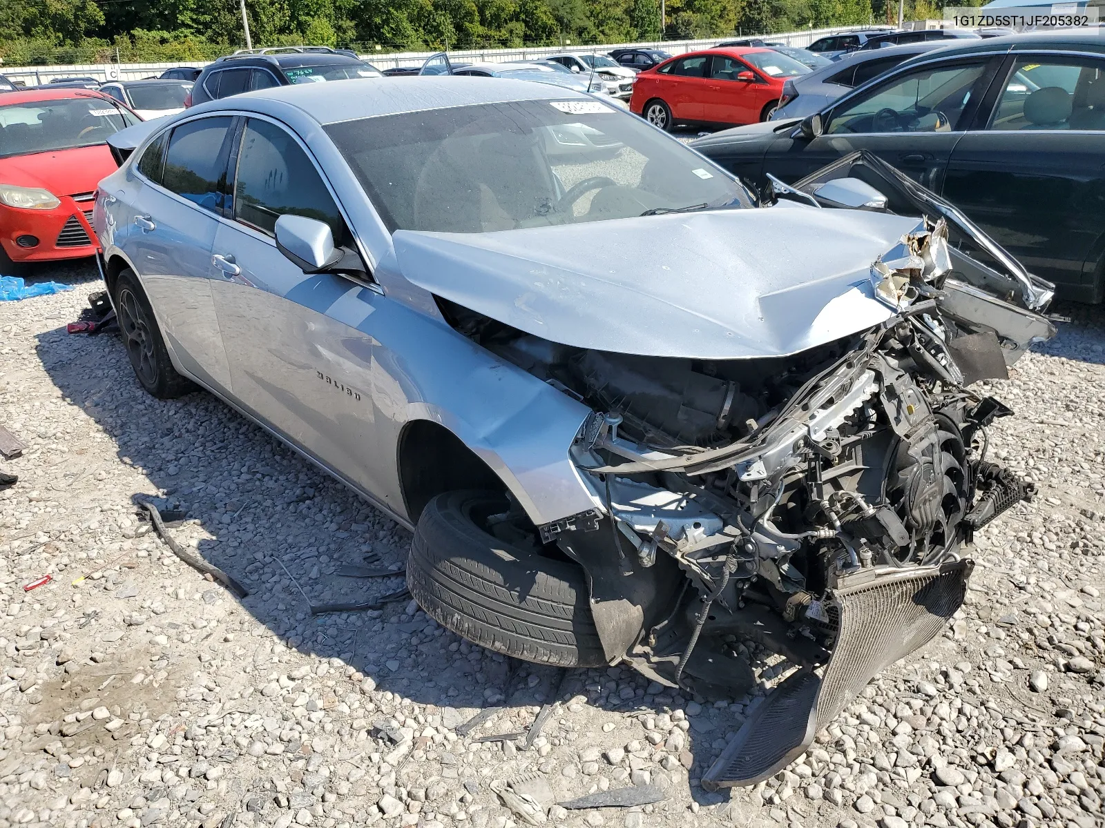 2018 Chevrolet Malibu Lt VIN: 1G1ZD5ST1JF205382 Lot: 68245794