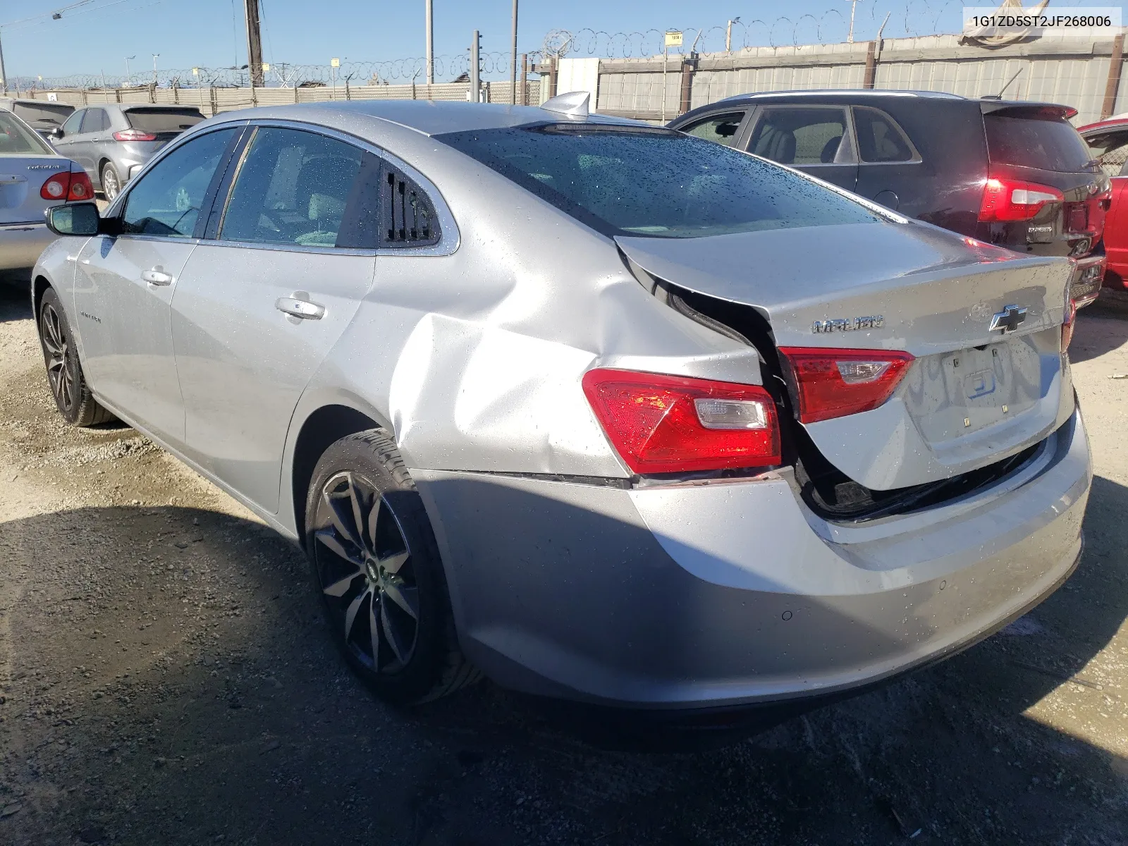 2018 Chevrolet Malibu Lt VIN: 1G1ZD5ST2JF268006 Lot: 68253234