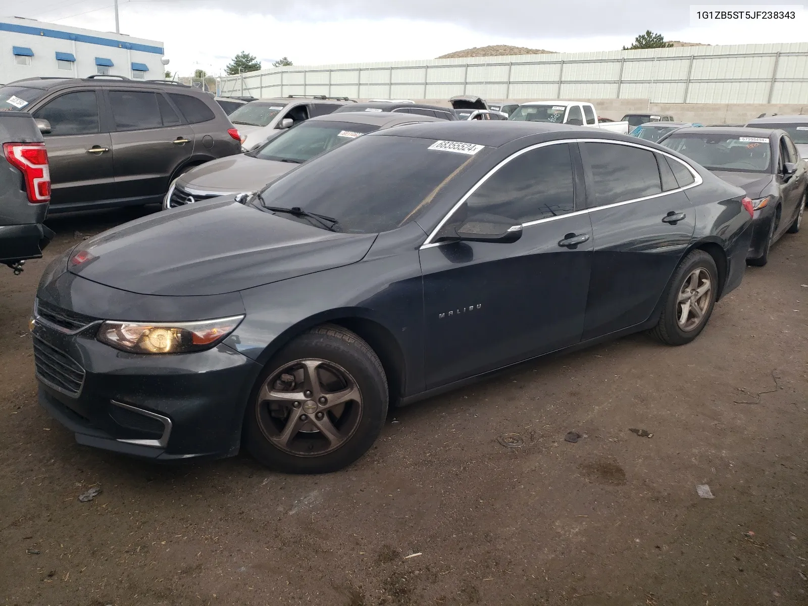 2018 Chevrolet Malibu Ls VIN: 1G1ZB5ST5JF238343 Lot: 68355524