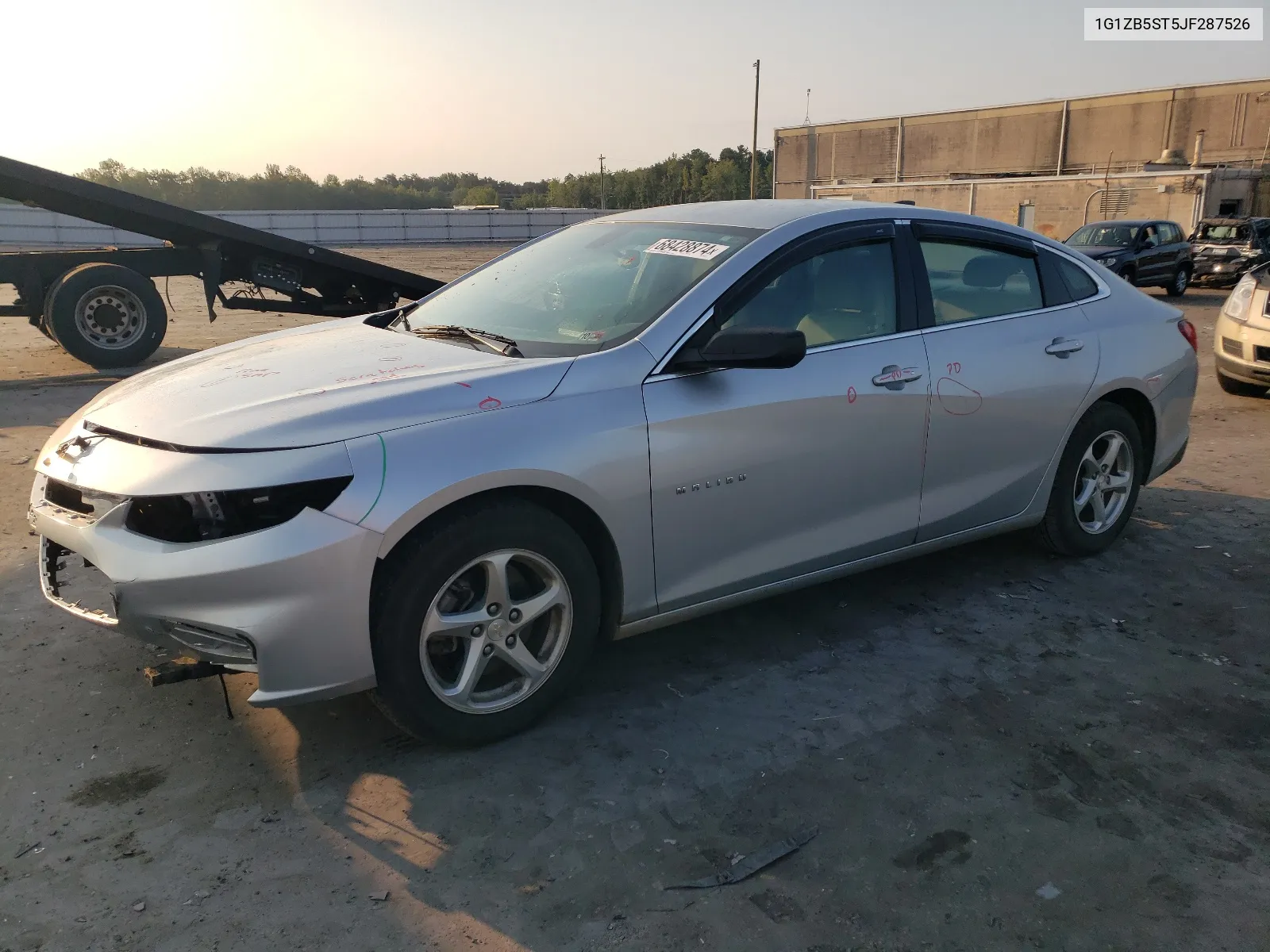 1G1ZB5ST5JF287526 2018 Chevrolet Malibu Ls