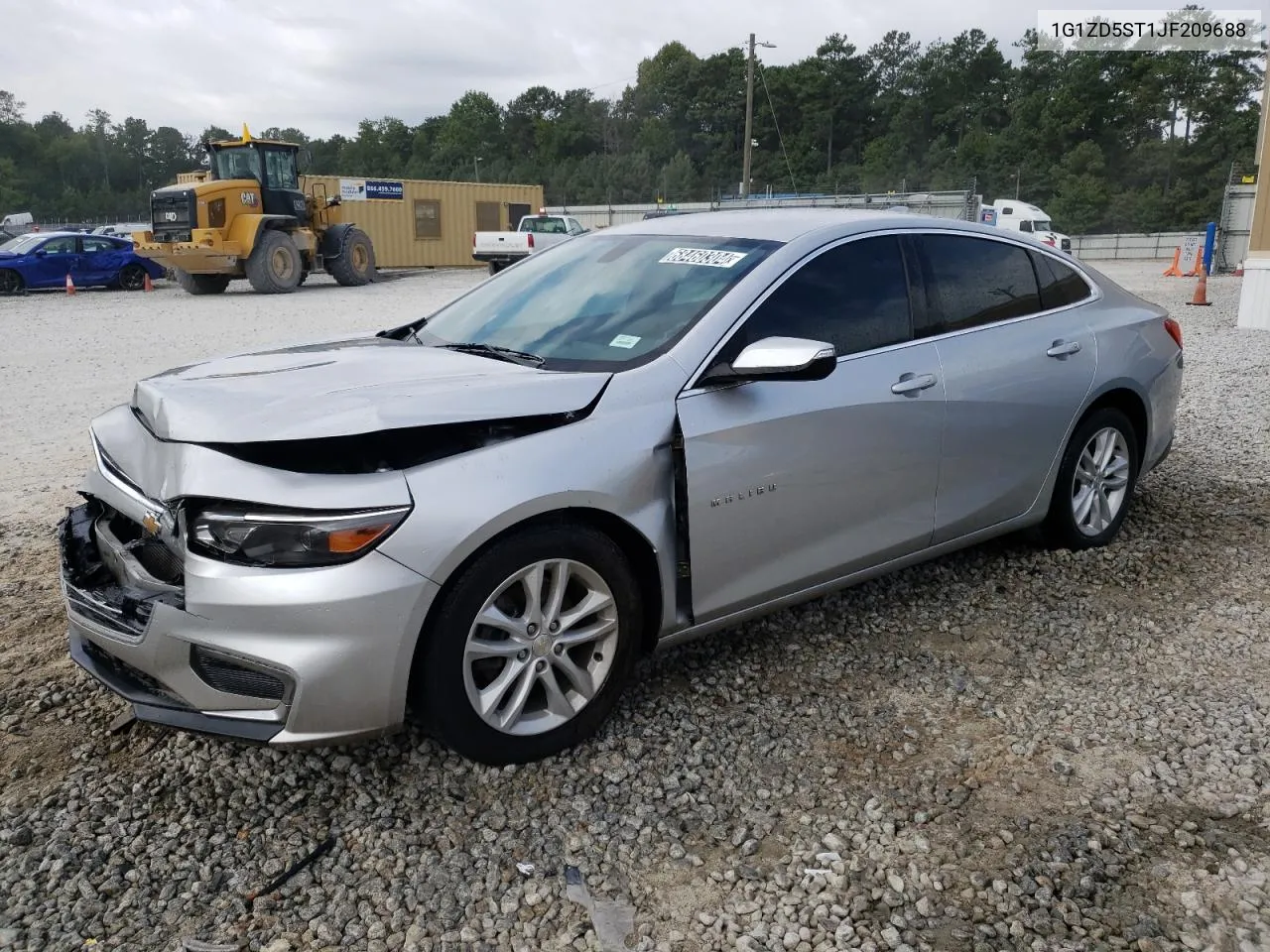 2018 Chevrolet Malibu Lt VIN: 1G1ZD5ST1JF209688 Lot: 68460304