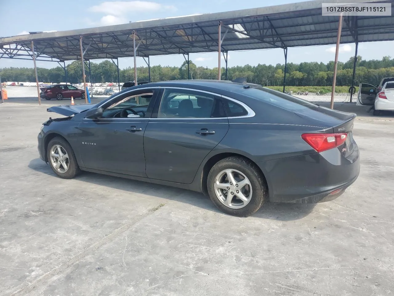 1G1ZB5ST8JF115121 2018 Chevrolet Malibu Ls