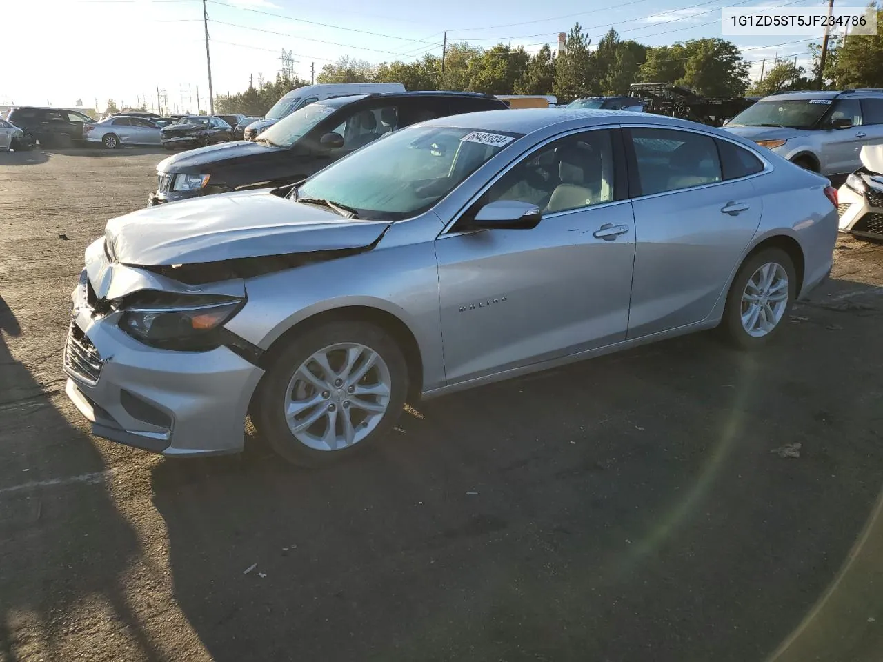 1G1ZD5ST5JF234786 2018 Chevrolet Malibu Lt