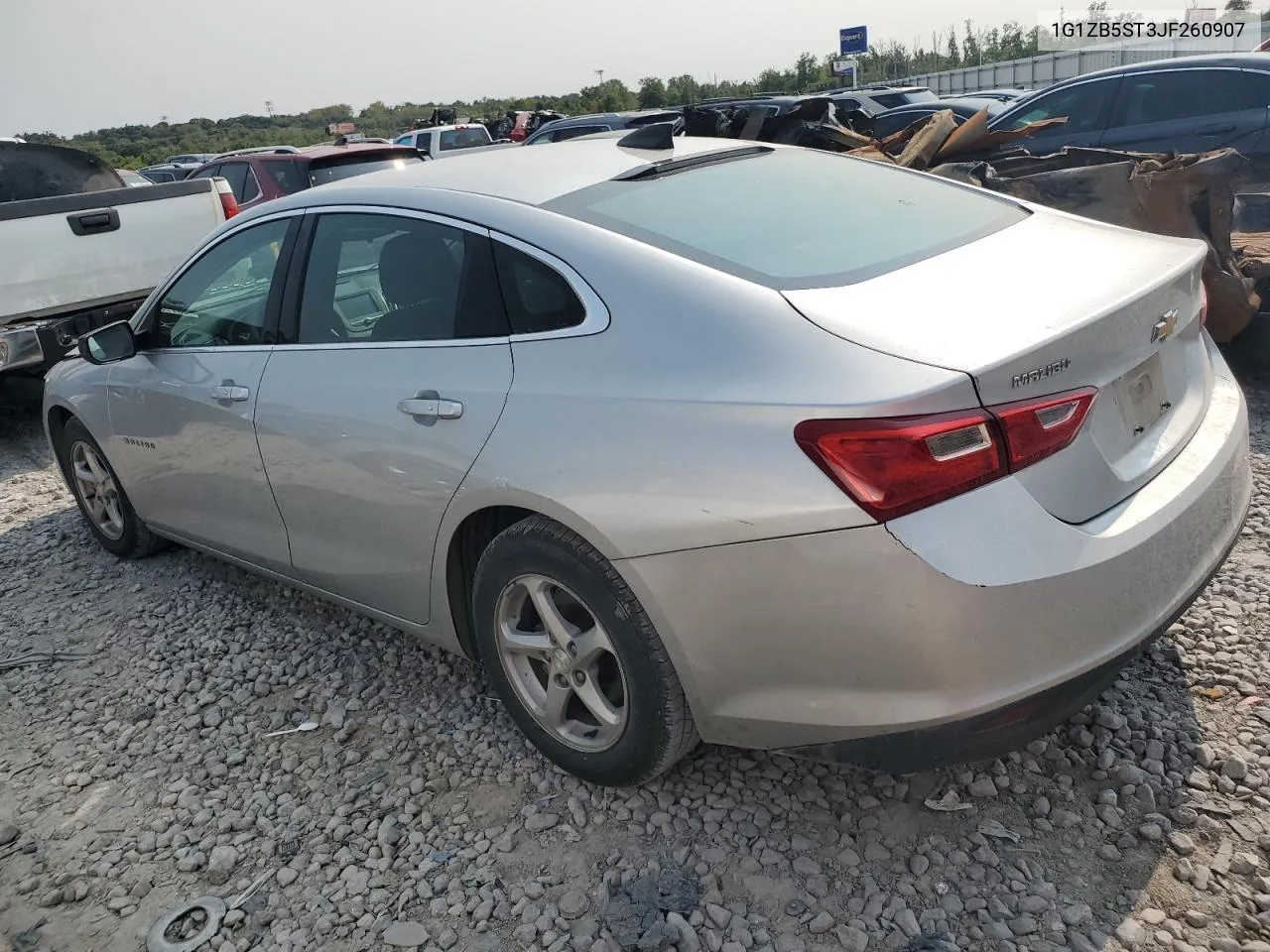 2018 Chevrolet Malibu Ls VIN: 1G1ZB5ST3JF260907 Lot: 68507094