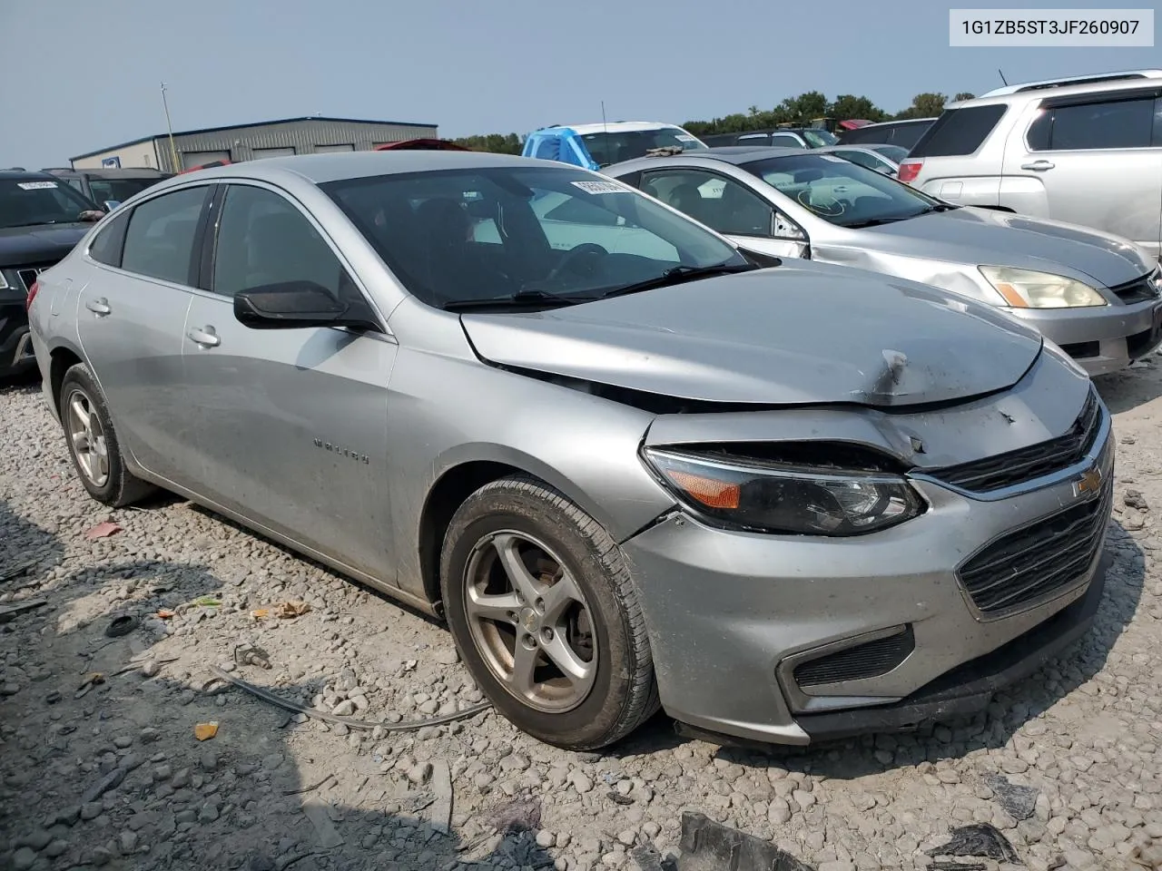 2018 Chevrolet Malibu Ls VIN: 1G1ZB5ST3JF260907 Lot: 68507094