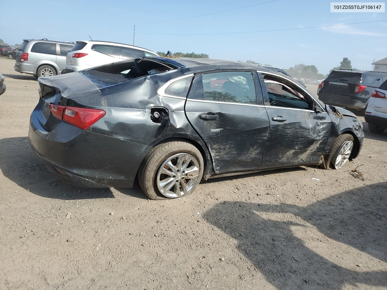 2018 Chevrolet Malibu Lt VIN: 1G1ZD5ST0JF106147 Lot: 68513754