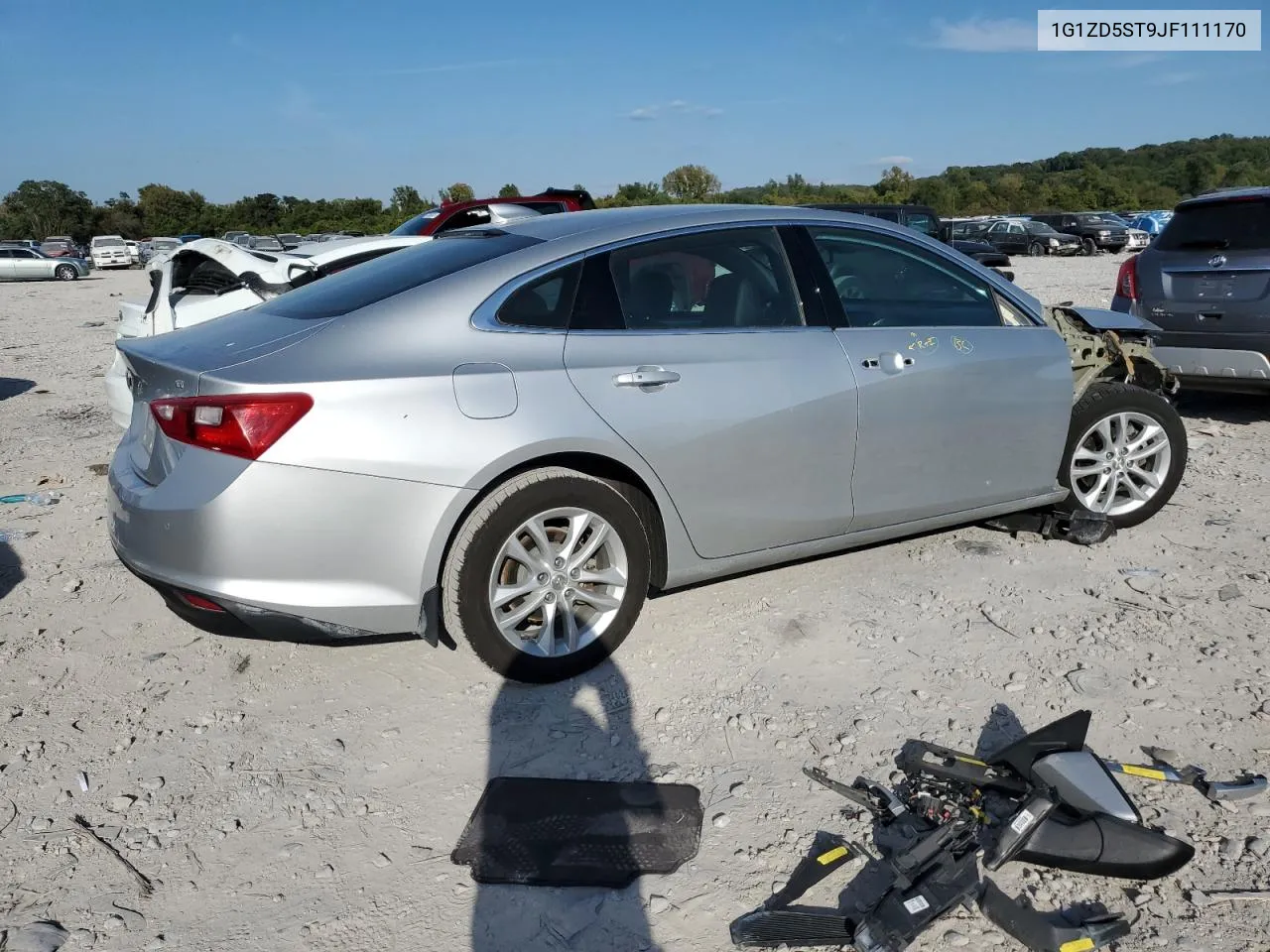 2018 Chevrolet Malibu Lt VIN: 1G1ZD5ST9JF111170 Lot: 68566264