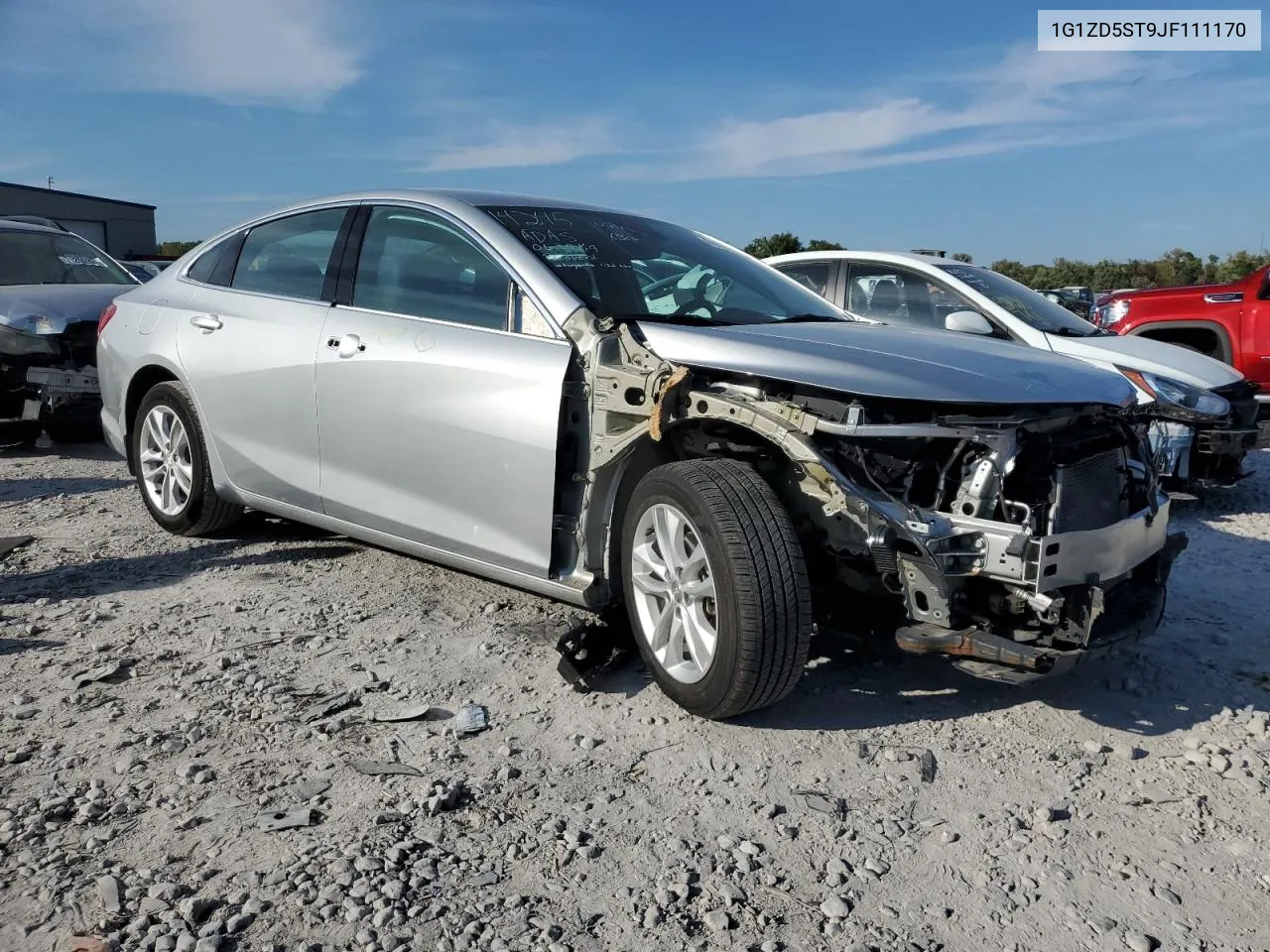 2018 Chevrolet Malibu Lt VIN: 1G1ZD5ST9JF111170 Lot: 68566264