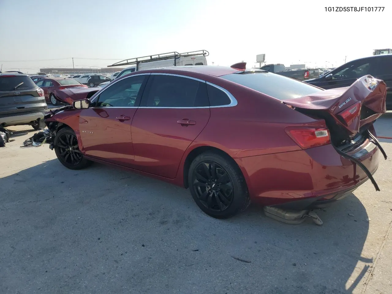 1G1ZD5ST8JF101777 2018 Chevrolet Malibu Lt