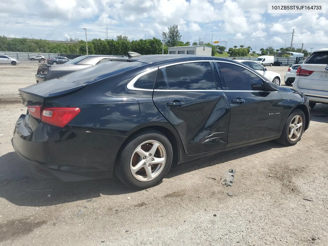 2018 Chevrolet Malibu Ls VIN: 1G1ZB5ST9JF164733 Lot: 68689914