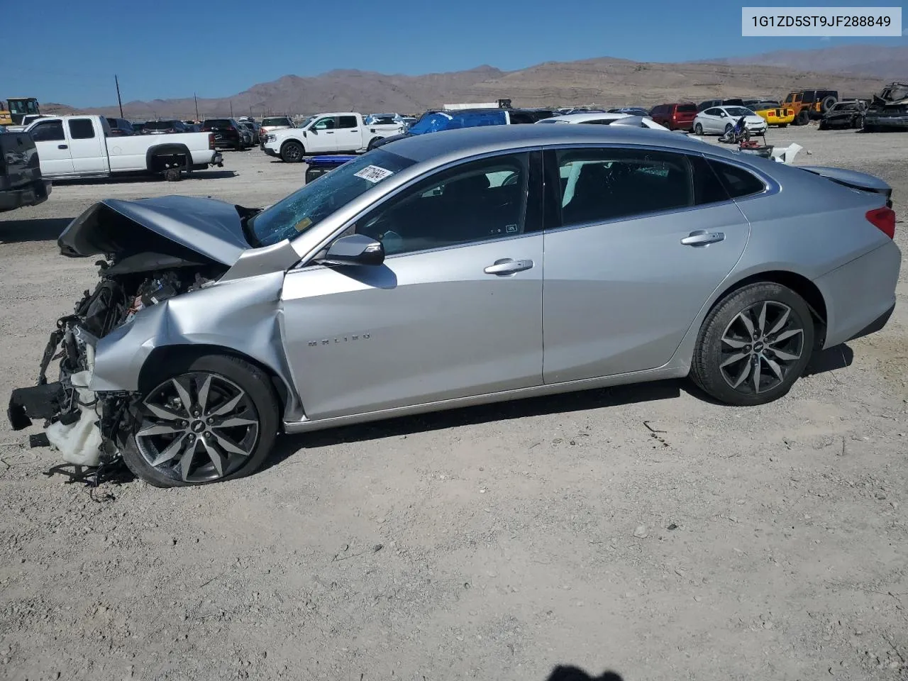 2018 Chevrolet Malibu Lt VIN: 1G1ZD5ST9JF288849 Lot: 68716664