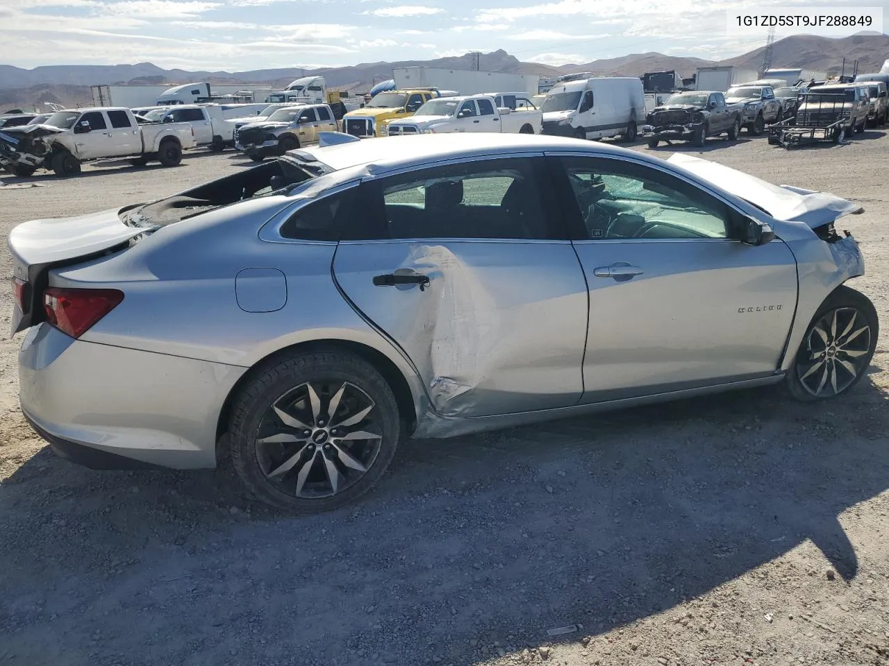 2018 Chevrolet Malibu Lt VIN: 1G1ZD5ST9JF288849 Lot: 68716664