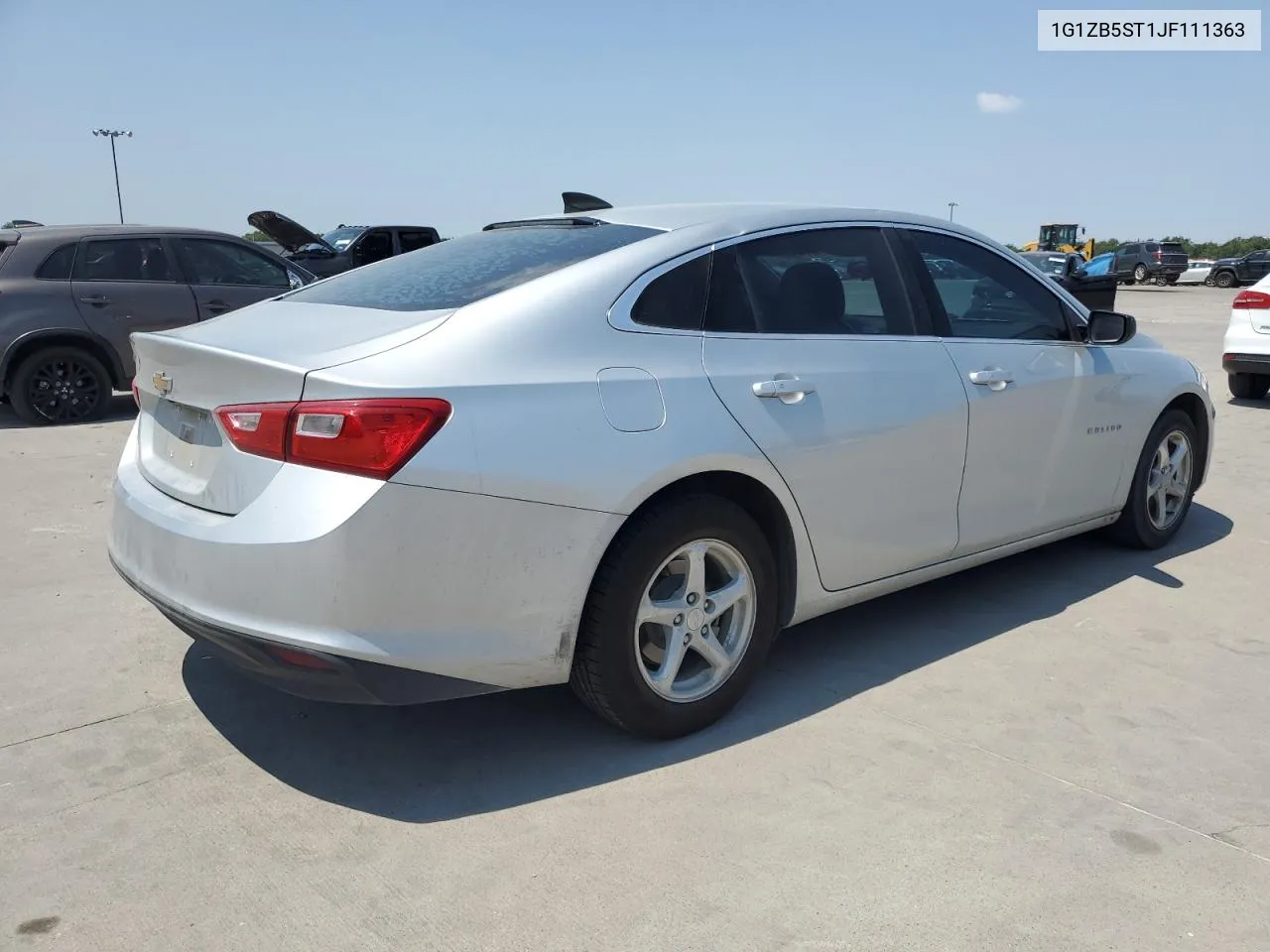 2018 Chevrolet Malibu Ls VIN: 1G1ZB5ST1JF111363 Lot: 68745064