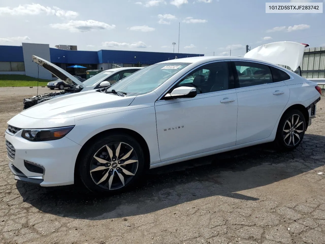 2018 Chevrolet Malibu Lt VIN: 1G1ZD5STXJF283742 Lot: 68801804