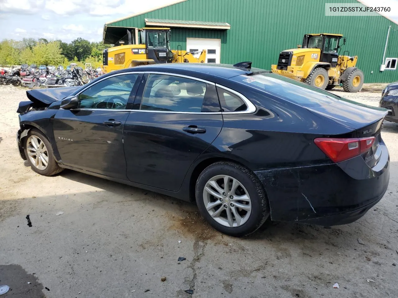 1G1ZD5STXJF243760 2018 Chevrolet Malibu Lt