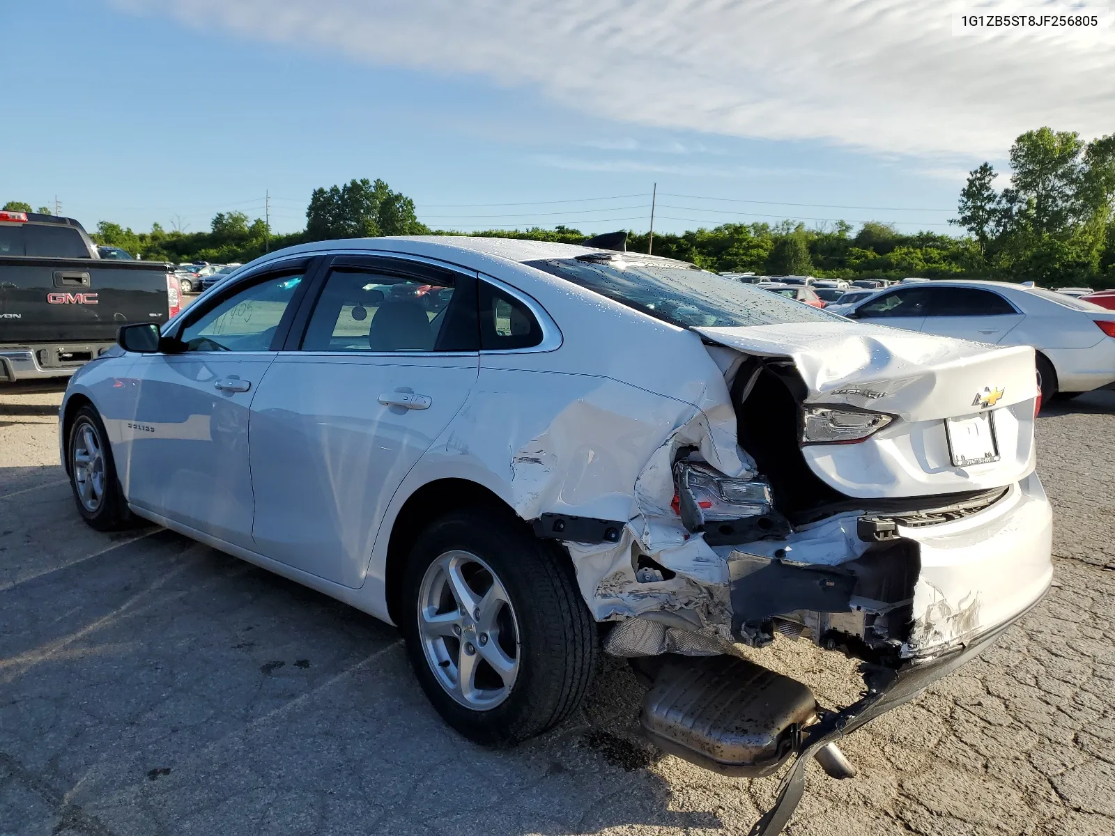 2018 Chevrolet Malibu Ls VIN: 1G1ZB5ST8JF256805 Lot: 68824234