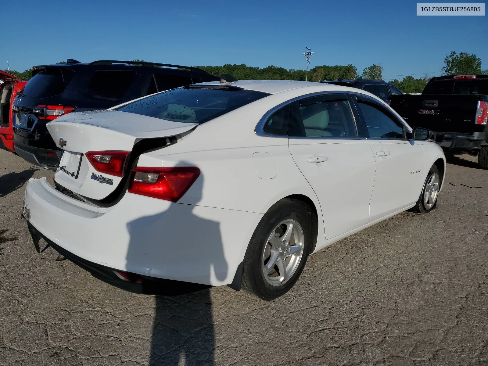 2018 Chevrolet Malibu Ls VIN: 1G1ZB5ST8JF256805 Lot: 68824234