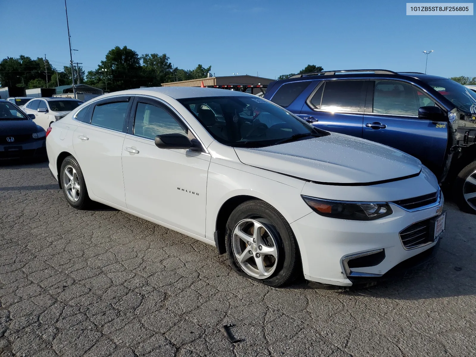 1G1ZB5ST8JF256805 2018 Chevrolet Malibu Ls