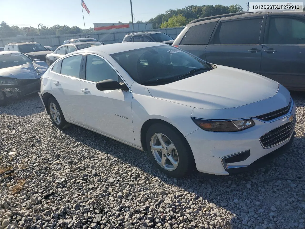 2018 Chevrolet Malibu Ls VIN: 1G1ZB5STXJF279910 Lot: 68833974