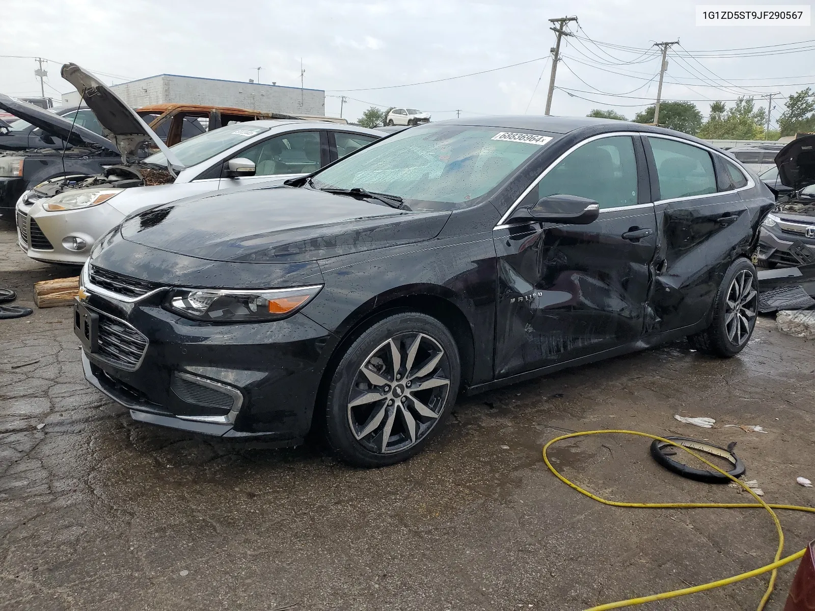 1G1ZD5ST9JF290567 2018 Chevrolet Malibu Lt