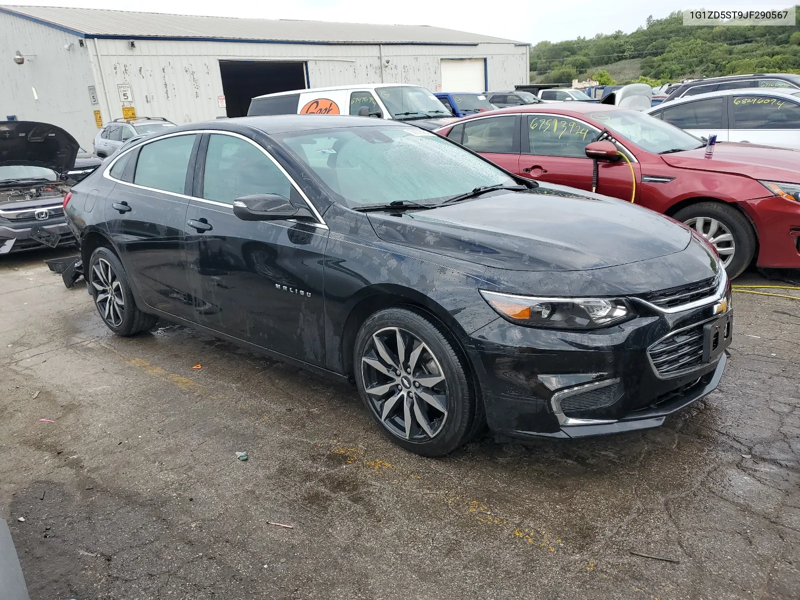 2018 Chevrolet Malibu Lt VIN: 1G1ZD5ST9JF290567 Lot: 68836964